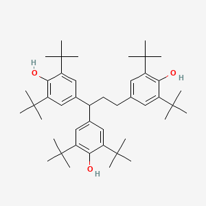 molecular formula C45H68O3 B5071193 4,4',4''-(1,1,3-propanetriyl)tris(2,6-di-tert-butylphenol) 