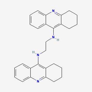 molecular formula C28H30N4 B5071204 1,2,3,4-tetrahydro-9-acridinyl[2-(1,2,3,4-tetrahydro-9-acridinylamino)ethyl]amine 