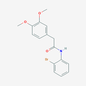 N-(2-bromophenyl)-2-(3,4-dimethoxyphenyl)acetamide