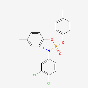 bis(4-methylphenyl) (3,4-dichlorophenyl)amidophosphate