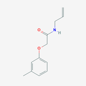 N-allyl-2-(3-methylphenoxy)acetamide