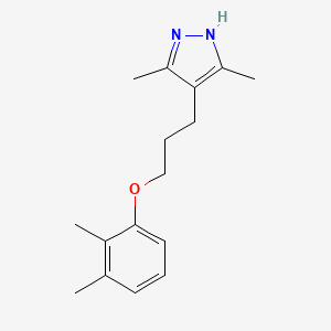 4-[3-(2,3-dimethylphenoxy)propyl]-3,5-dimethyl-1H-pyrazole