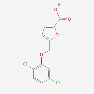 molecular formula C12H8Cl2O4 B507189 5-[(2,5-二氯苯氧基)甲基]呋喃-2-羧酸 CAS No. 364616-14-8