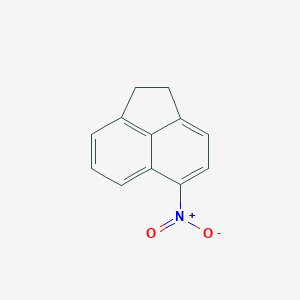 molecular formula C12H9NO2 B050719 5-Nitroacenaphthene CAS No. 602-87-9