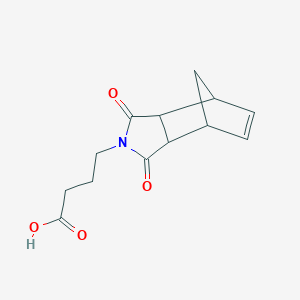 4-{3,5-dioxo-4-azatricyclo[5.2.1.0^{2,6}]dec-8-en-4-yl}butanoic acid