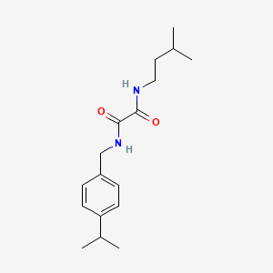 N-(4-isopropylbenzyl)-N'-(3-methylbutyl)ethanediamide