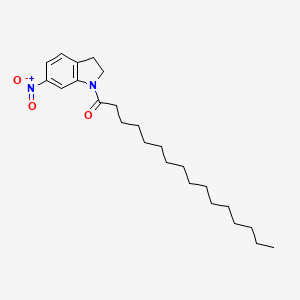 6-nitro-1-palmitoylindoline