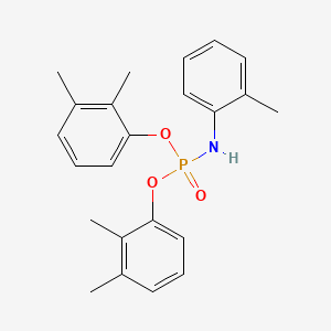 molecular formula C23H26NO3P B5073120 N-bis(2,3-dimethylphenoxy)phosphoryl-2-methylaniline 