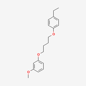 1-Ethyl-4-[4-(3-methoxyphenoxy)butoxy]benzene