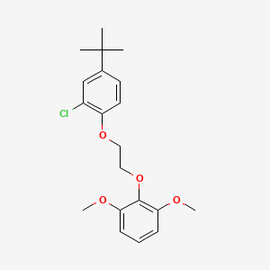 2-[2-(4-tert-butyl-2-chlorophenoxy)ethoxy]-1,3-dimethoxybenzene