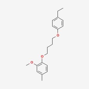 1-[4-(4-ethylphenoxy)butoxy]-2-methoxy-4-methylbenzene