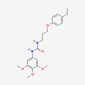 1-[3-(4-Ethylphenoxy)propyl]-3-(3,4,5-trimethoxyphenyl)urea