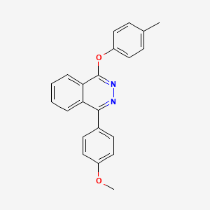 1-(4-methoxyphenyl)-4-(4-methylphenoxy)phthalazine