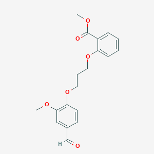 methyl 2-[3-(4-formyl-2-methoxyphenoxy)propoxy]benzoate