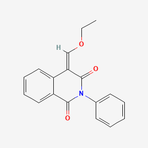 4-(ethoxymethylene)-2-phenyl-1,3(2H,4H)-isoquinolinedione