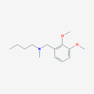 N-(2,3-dimethoxybenzyl)-N-methyl-1-butanamine