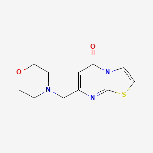 7-(4-morpholinylmethyl)-5H-[1,3]thiazolo[3,2-a]pyrimidin-5-one