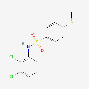 N-(2,3-dichlorophenyl)-4-(methylthio)benzenesulfonamide