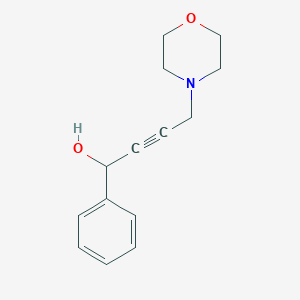 4-(Morpholin-4-YL)-1-phenylbut-2-YN-1-OL