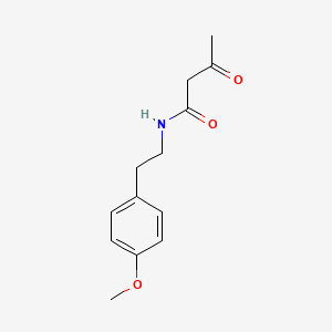 N-[2-(4-methoxyphenyl)ethyl]-3-oxobutanamide