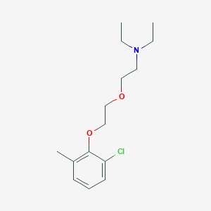 2-[2-(2-chloro-6-methylphenoxy)ethoxy]-N,N-diethylethanamine