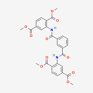 tetramethyl 2,2'-[1,3-phenylenebis(carbonylimino)]diterephthalate