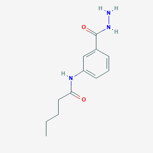 N-[3-(hydrazinocarbonyl)phenyl]pentanamide