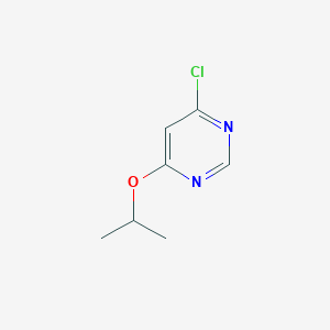molecular formula C7H9ClN2O B050749 4-氯-6-异丙氧嘧啶 CAS No. 83774-13-4