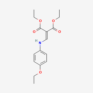 B5074909 Diethyl {[(4-ethoxyphenyl)amino]methylidene}propanedioate CAS No. 103976-28-9