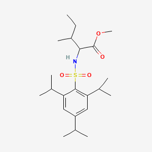 methyl N-[(2,4,6-triisopropylphenyl)sulfonyl]isoleucinate