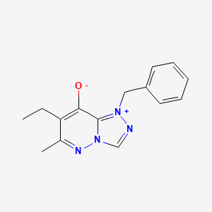 1-benzyl-7-ethyl-6-methyl-1H-[1,2,4]triazolo[4,3-b]pyridazin-4-ium-8-olate