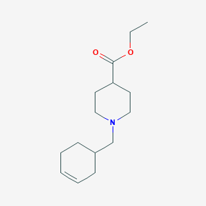 ethyl 1-(3-cyclohexen-1-ylmethyl)-4-piperidinecarboxylate