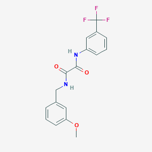 N-(3-methoxybenzyl)-N'-[3-(trifluoromethyl)phenyl]ethanediamide