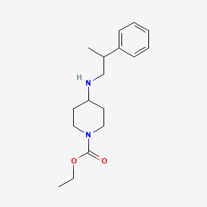 ethyl 4-[(2-phenylpropyl)amino]-1-piperidinecarboxylate