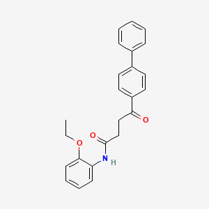 4-(4-biphenylyl)-N-(2-ethoxyphenyl)-4-oxobutanamide