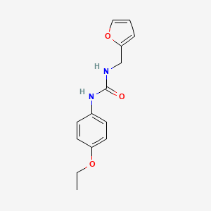 molecular formula C14H16N2O3 B5075972 N-(4-ethoxyphenyl)-N'-(2-furylmethyl)urea CAS No. 7249-67-4