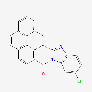 11-chloro-8H-benzimidazo[2,1-a]phenanthro[3,4,5-defg]isoquinolin-8-one