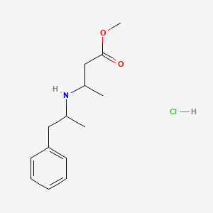 methyl 3-[(1-methyl-2-phenylethyl)amino]butanoate hydrochloride