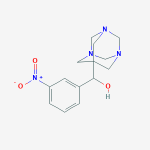 (3-nitrophenyl)(1,3,5-triazatricyclo[3.3.1.1~3,7~]dec-7-yl)methanol