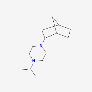 molecular formula C14H26N2 B5076205 1-bicyclo[2.2.1]hept-2-yl-4-isopropylpiperazine 