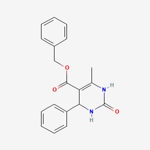 Benzyl 6-methyl-2-oxo-4-phenyl-1,2,3,4-tetrahydropyrimidine-5-carboxylate