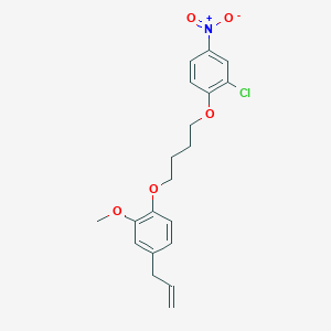 4-allyl-1-[4-(2-chloro-4-nitrophenoxy)butoxy]-2-methoxybenzene