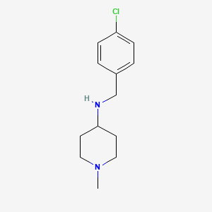 N-(4-chlorobenzyl)-1-methyl-4-piperidinamine