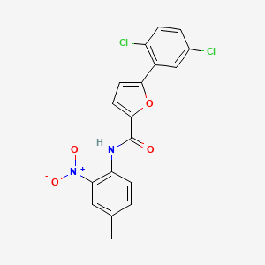 5-(2,5-dichlorophenyl)-N-(4-methyl-2-nitrophenyl)-2-furamide