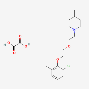 1-{2-[2-(2-chloro-6-methylphenoxy)ethoxy]ethyl}-4-methylpiperidine oxalate