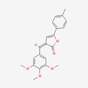 5-(4-methylphenyl)-3-(3,4,5-trimethoxybenzylidene)-2(3H)-furanone