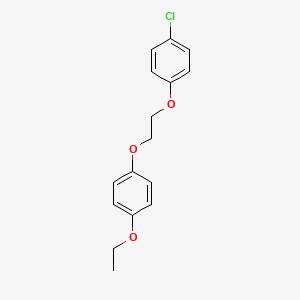 1-chloro-4-[2-(4-ethoxyphenoxy)ethoxy]benzene