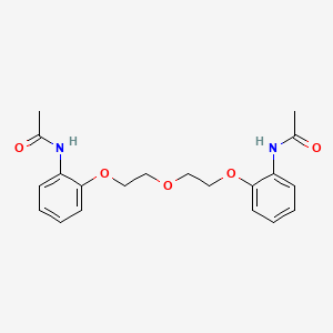 N,N'-[oxybis(2,1-ethanediyloxy-2,1-phenylene)]diacetamide