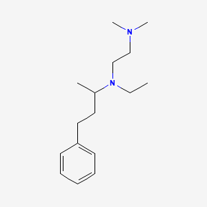 N-ethyl-N',N'-dimethyl-N-(1-methyl-3-phenylpropyl)-1,2-ethanediamine