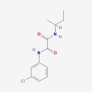 N'-butan-2-yl-N-(3-chlorophenyl)oxamide